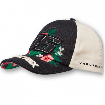 Berretti da baseball moto VR 46 Cap Woman Flowers VR46