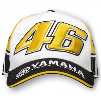 Berretti da baseball moto VR 46 Cap Yamaha VR46 Yellow Black