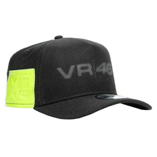 Berretti da baseball moto Dainese VR46 9forty Cap Black Yellow Fluo