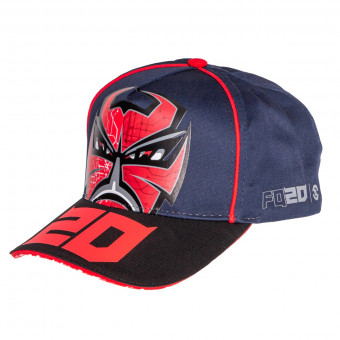 Berretti da baseball moto FABIO QUARTARARO Cap Baseball Big Diablo 20 Blue