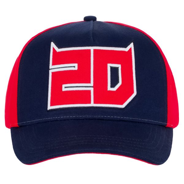 Berretti da baseball moto FABIO QUARTARARO Cap Flat 20 Blue