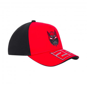 Berretti da baseball moto FABIO QUARTARARO Cap Kid Diablo Red Berretti da baseball moto FABIO QUARTARARO Cap Kid Diablo Red