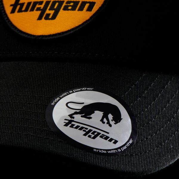 Furygan Logo Trucker Nero Giallo Furia