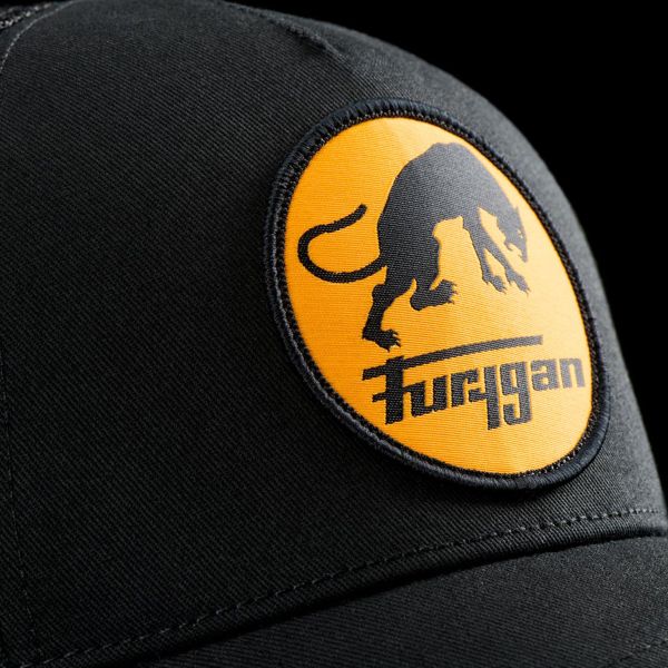Furygan Logo Trucker Nero Giallo Furia