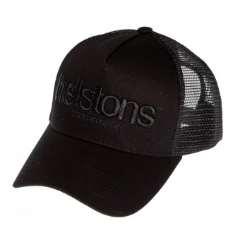 Berretti da baseball moto Helstons Logo Black Black