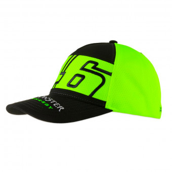 Berretti da baseball moto VR 46 Dual Monster Yellow Fluo