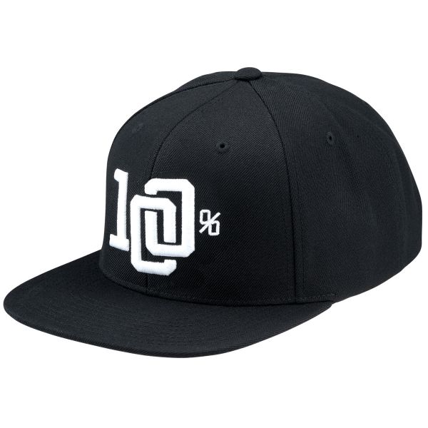 Berretti da baseball moto 100% College Hat Black