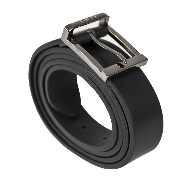 Cinture Moto Knox Cintura in pelle nera Knox