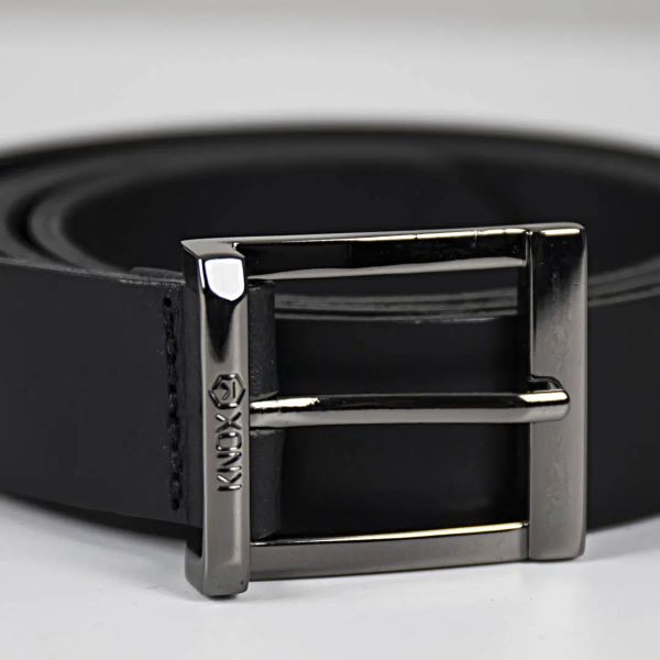 Knox Cintura in pelle nera Knox