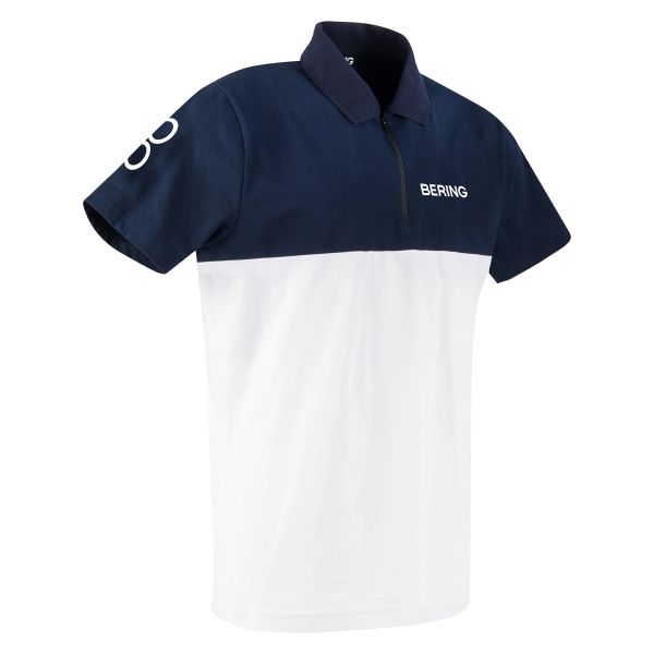 Polo Moto Bering Polo 2023 Uomo Navy bianco