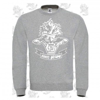 Pullover Moto 100% Bitume Pull Niglo Grey