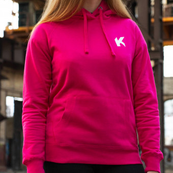 Kikaninac Sweat Hoodie Supermot Rosa