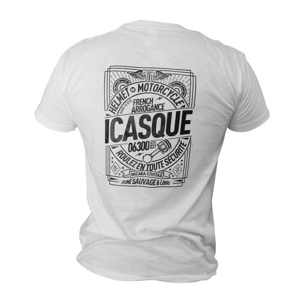 T-Shirt Moto iCasque Savage Black
