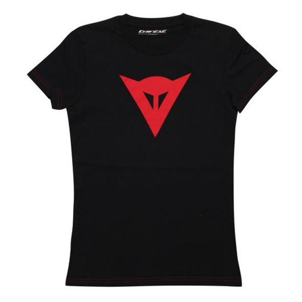 T-Shirt Moto Dainese Speed Demon Lady Black Red T-Shirt Moto Dainese Speed Demon Lady Black Red