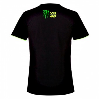 VR 46 T-Shirt Repplica DTBC Monster Black VR46