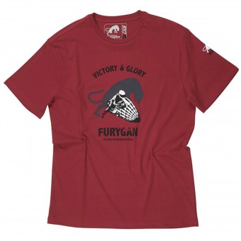 T-Shirt Moto Furygan TS MC Shotgun Red