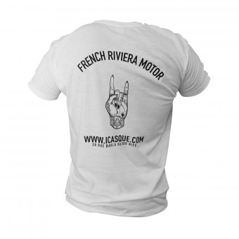 T-Shirt Moto iCasque Tattoo Hand Black