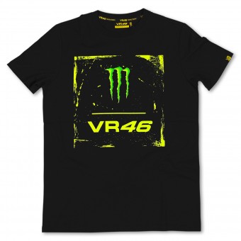 T-Shirt Moto VR 46 Monster Black VR46