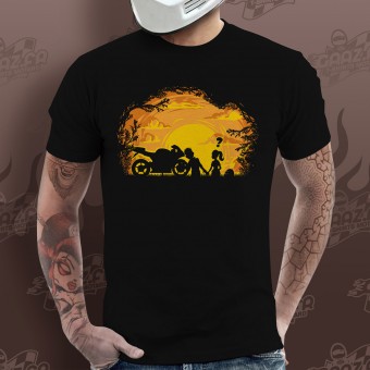 Giacche moto Gaaz Sunset (Nero)