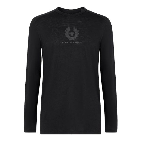 T-Shirt Moto Belstaff LS Base Layer nero