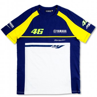 T-Shirt Moto VR 46 T-Shirt Blue Royal Yamaha VR46
