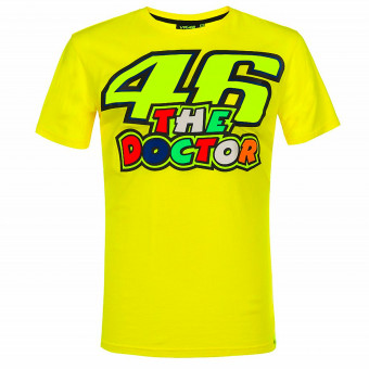 T-Shirt Moto VR 46 T-Shirt Classic 46 The Doctor Yellow