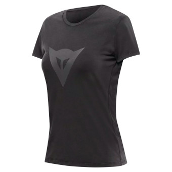 T-Shirt Moto Dainese Dyed Speed Demon Donna Pirata Nero