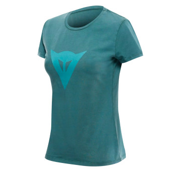 T-Shirt Moto Dainese Dyed Speed Demon Woman Trasformative Teal