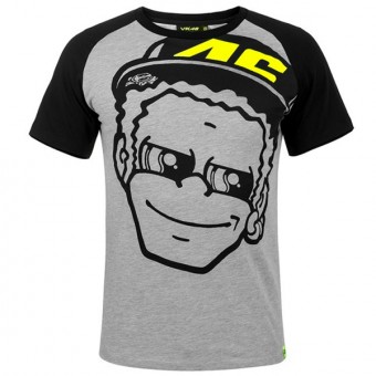 T-Shirt Moto VR 46 T-Shirt Dottorino Grigia