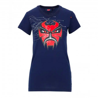 T-Shirt Moto FABIO QUARTARARO Big Diablo Blue Woman