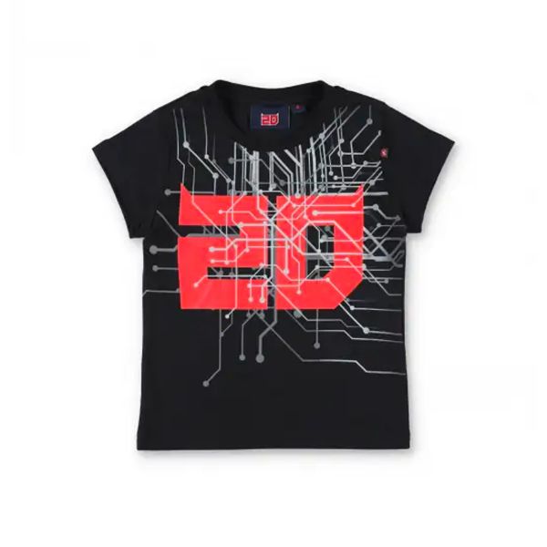 T-Shirt Moto FABIO QUARTARARO Cyber 20 Black Enfant T-Shirt Moto FABIO QUARTARARO Cyber 20 Black Enfant