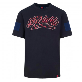 T-Shirt Moto FABIO QUARTARARO T-Shirt El Diablo Black
