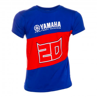 T-Shirt Moto FABIO QUARTARARO Kid T-Shirt 20 Yamaha Blue
