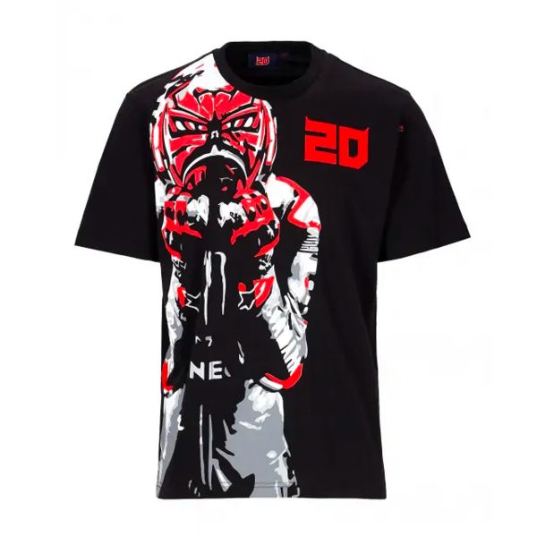 T-Shirt Moto FABIO QUARTARARO Rider Black
