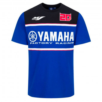 T-Shirt Moto FABIO QUARTARARO T-Shirt Yamaha Blue