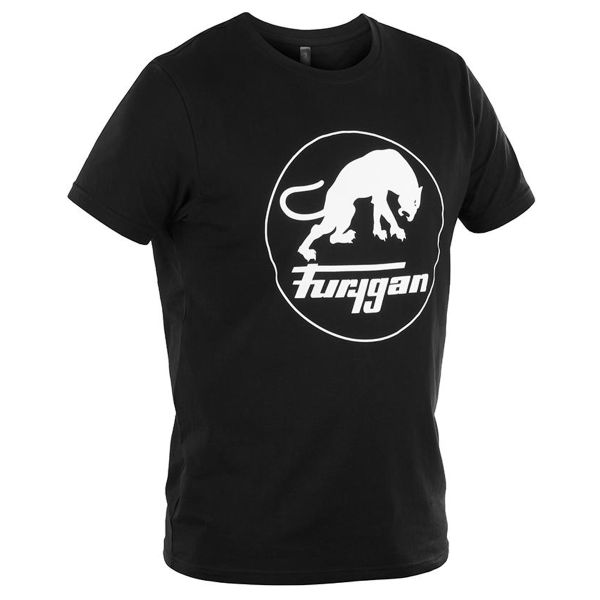 Furygan Corpo Lady Tee Shirt Logo Nero