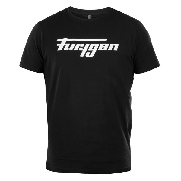 T-Shirt Moto Furygan Corpo Tee Shirt Fury Nero Bianco T-Shirt Moto Furygan Corpo Tee Shirt Fury Nero Bianco