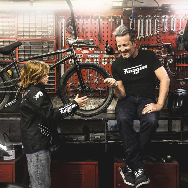 Furygan Corpo Tee Shirt Fury Nero Bianco