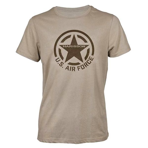 T-Shirt Moto HARISSON Air Force Beige T-Shirt Moto HARISSON Air Force Beige