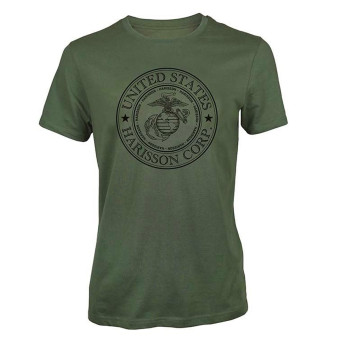 T-Shirt Moto HARISSON Harisson Corp Kaki T-Shirt Moto HARISSON Harisson Corp Kaki