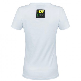 VR 46 T-Shirt Lady Monza Monster VR46 Bianca