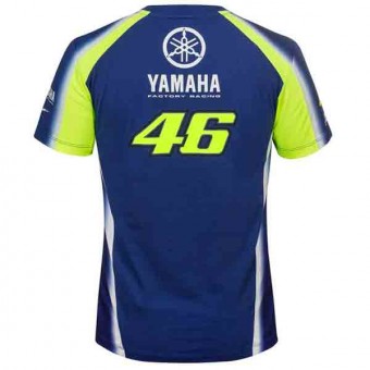 VR 46 T-Shirt Racing Yamaha VR46 Blu