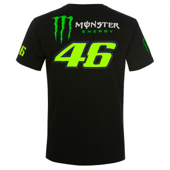 VR 46 T-Shirt Replica Monster Dual Black