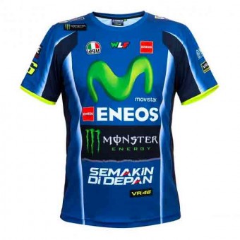 T-Shirt Moto VR 46 T-Shirt Replica Racing Yamaha VR46