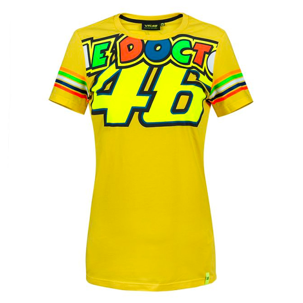 T-Shirt Moto VR 46 T-Shirt Stripes Lady VR46