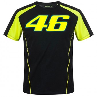 T-Shirt Moto VR 46 T-Shirt VR46 Race Nera