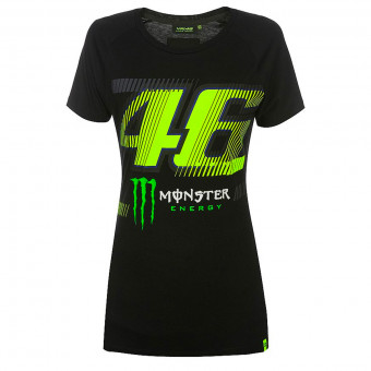 T-Shirt Moto VR 46 T-Shirt Woman Monza Monster Dual Black