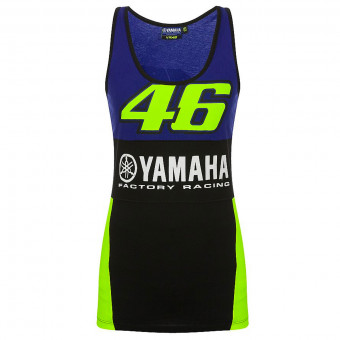 T-Shirt Moto VR 46 Tank Top Woman Yamaha Dual Racing