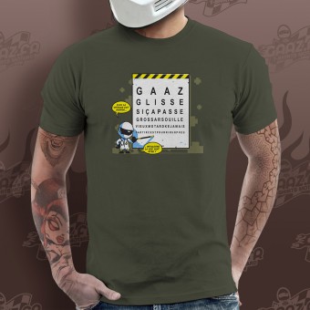 T-Shirt Moto Gaaz Vision (Army)