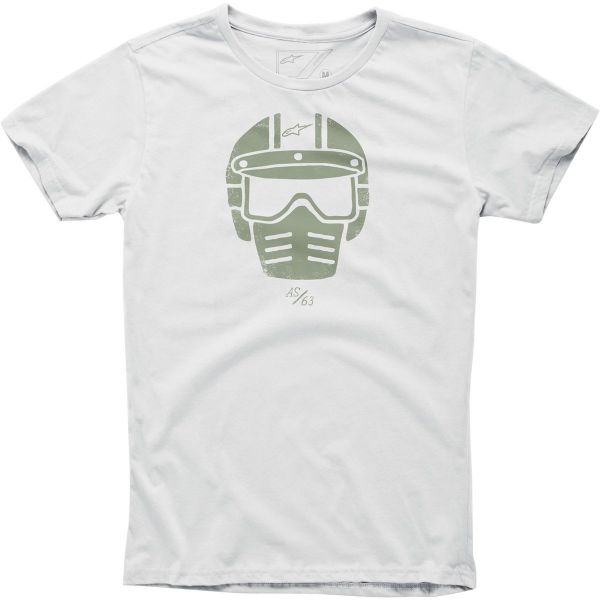 T-Shirt Moto Alpinestars Visor Tee Off White T-Shirt Moto Alpinestars Visor Tee Off White